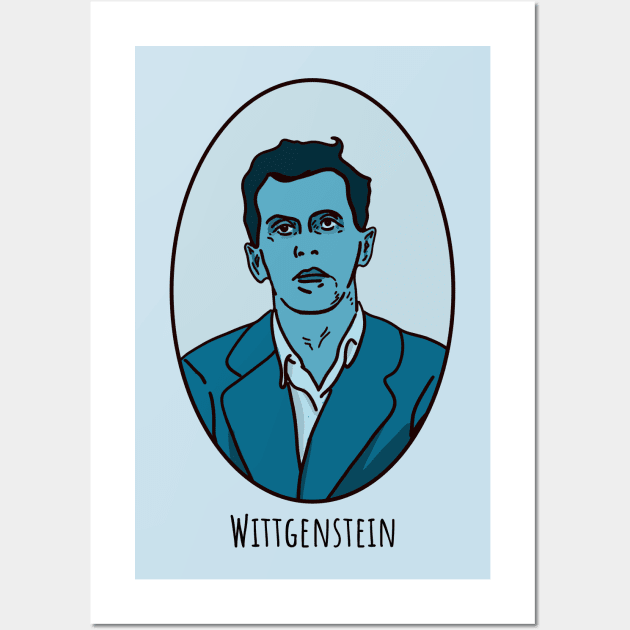 Wittgenstein Wall Art by unexaminedlife